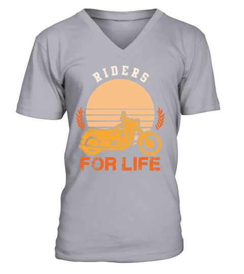 Motorcycle Riders V-Neck T-shirt