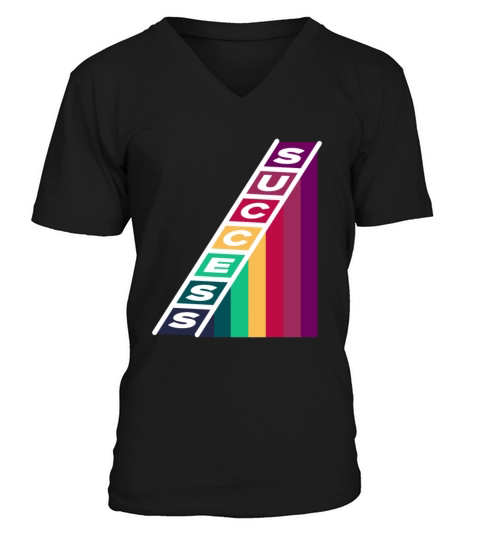 success design for t shirt and Stickers V-Neck T-shirt