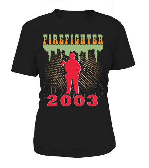 2003 vintage fireman birthday firefighter Women's T-Shirt