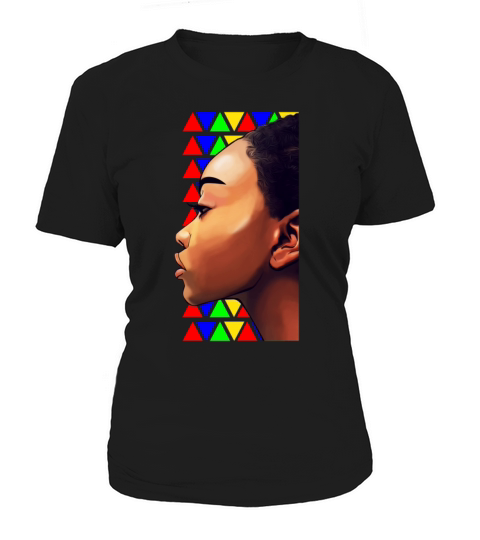 Black Woman Juneteenth Black History Month Women's T-Shirt