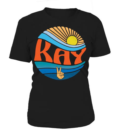 Kay Shirt Vintage Sunset Kay Groovy Tie Dye Women's T-Shirt