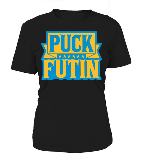 puck futin logo design Women's T-Shirt