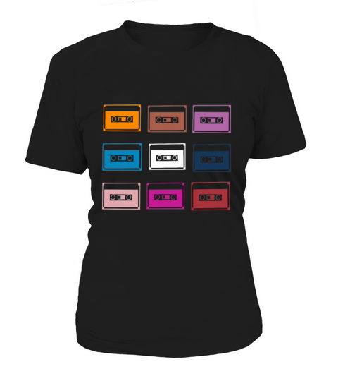 retro mix cassettes style vintage shirt Women's T-Shirt