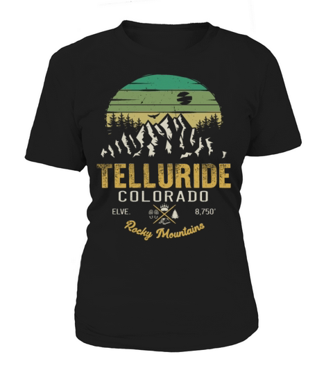 Telluride Colorado vintage retro Women's T-Shirt