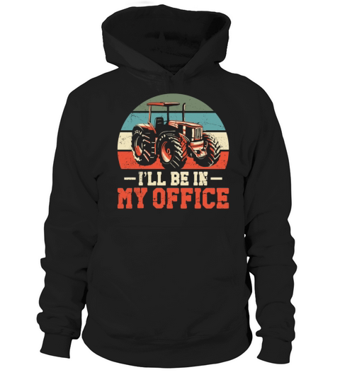 Farming Farmer Vintage Tractor Hoodie Unisex
