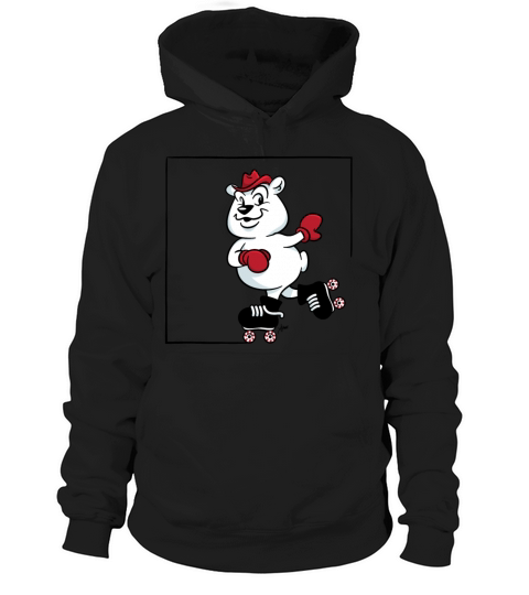 Roller Polar Holiday Cartoon Hoodie Unisex
