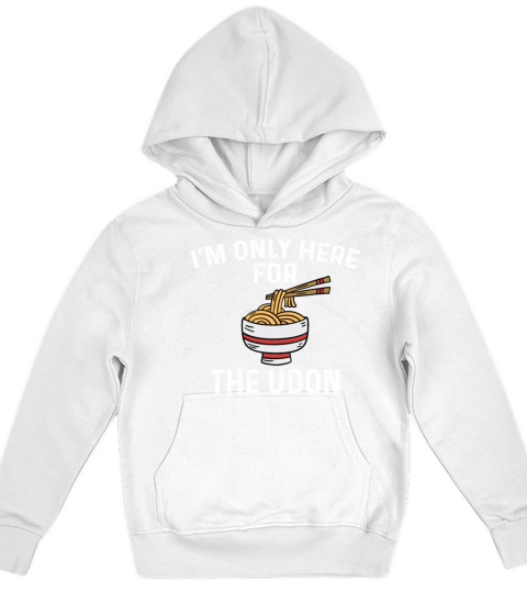 Funny Udon Noodles Quote Kids Hoodie