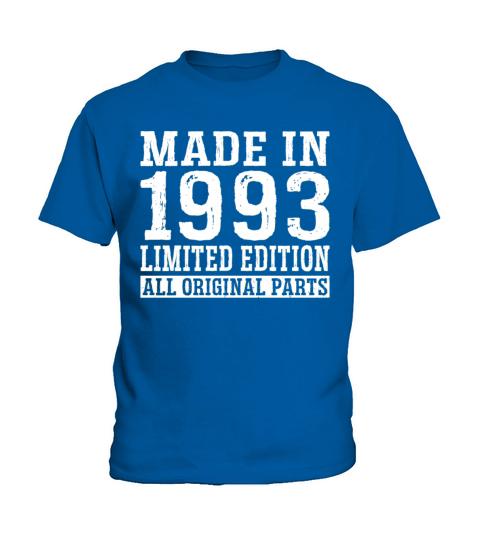 30th birthday vintage 1993 made in 1993 Kids T-Shirt