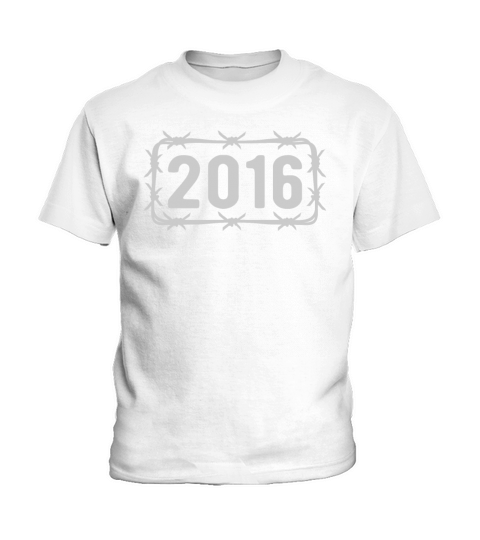 Birthday Vintage 2016 Barbed Wire Kids T-Shirt