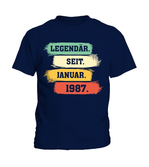 Legend Since January 1987 Kids T-Shirt