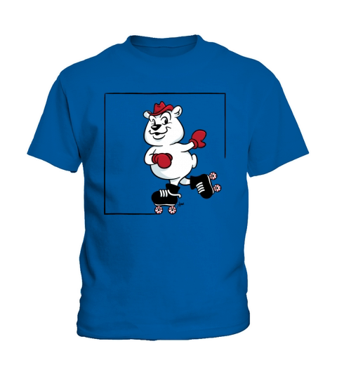 Roller Polar Holiday Cartoon Kids T-Shirt