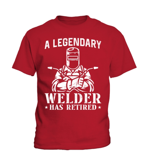 Welder Welding Retirement Vintage Kids T-Shirt