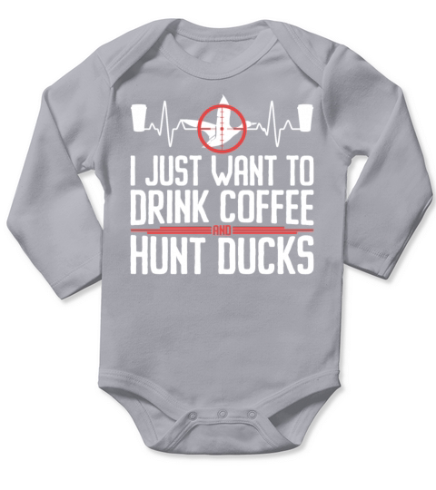 Waterfowl Hunting Season Duck Hunting Quote Long Sleeve Baby One-Piece