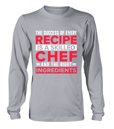 Kitchen Chef Quote Gift Funny Cooking Long sleeved Unisex