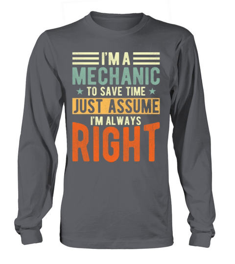 Mechanic Long sleeved Unisex