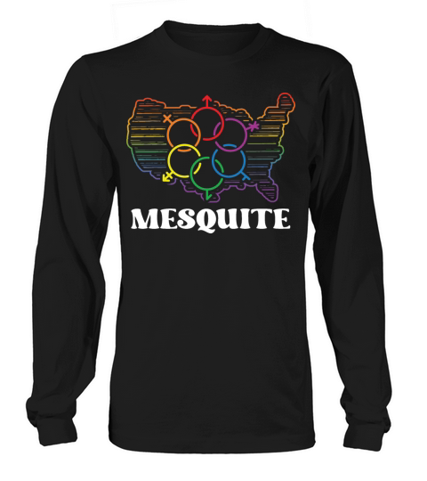 Mesquite Pride Flag Pride Month LGBTQ Flag LGBT Co Long sleeved Unisex