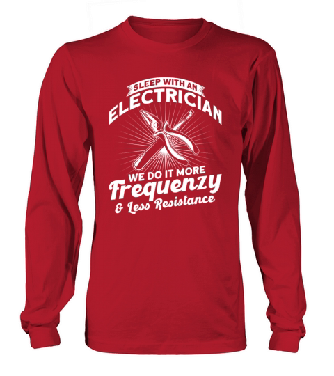 Professional Electrician Electricial Worker Long sleeved Unisex