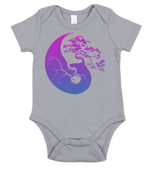 Bonsai Tree Japan Japanese Art Buddhism Bonsai Short Sleeve Baby One-Piece