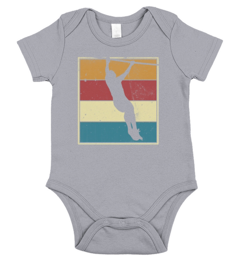 Calisthenics Retro Weight Workout Gift Short Sleeve Baby One-Piece
