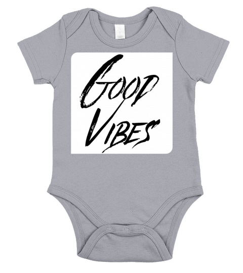 Good vibes Short Sleeve Baby One-Piece