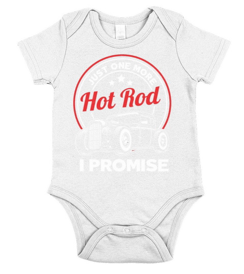 Just One More Hot Rod Classic Car Vintage Hotrod Short Sleeve Baby One-Piece