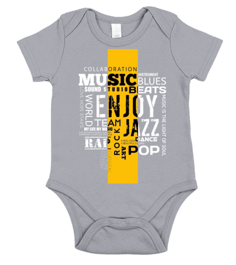 music lovers Short Sleeve Baby One-Piece