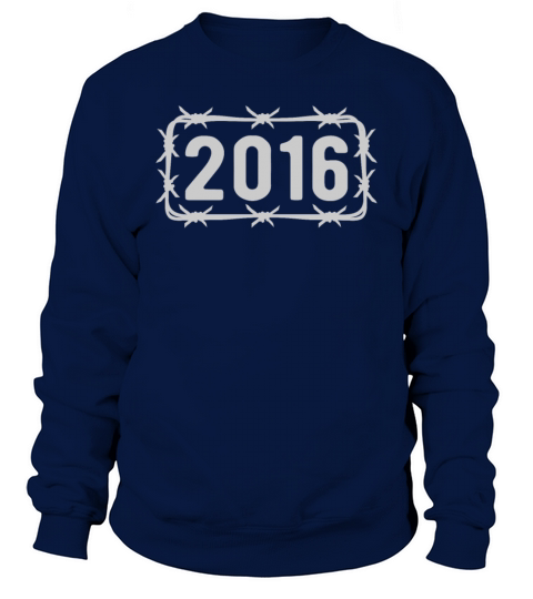 Birthday Vintage 2016 Barbed Wire Sweatshirt Unisex