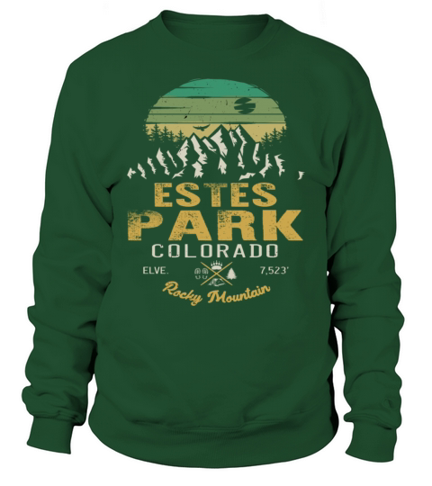 Estes Park Colorado Rocky Mountain National Park Sweatshirt Unisex