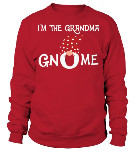 Grandma Gnome Christmas Matching Family Sweatshirt Unisex