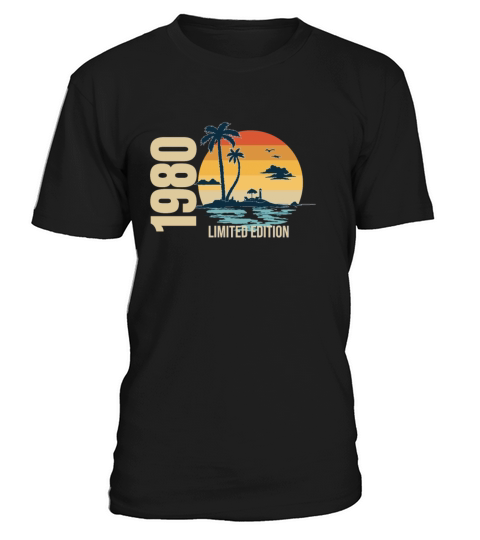 Birthday Limited Edition 1980 T-Shirt Unisex