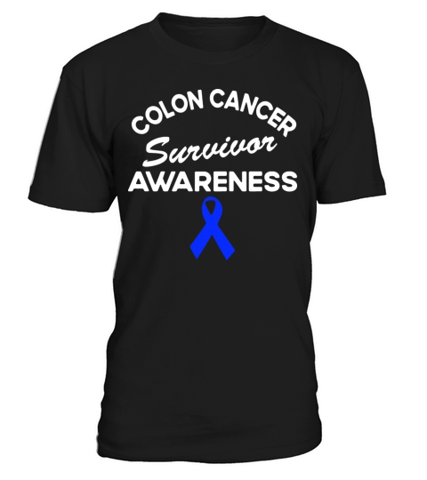 Colon Cancer Survivor Products Colon Cancer Awaren T-Shirt Unisex