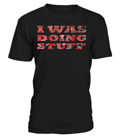 I was doing stuff - funny couple idea T-Shirt Unisex