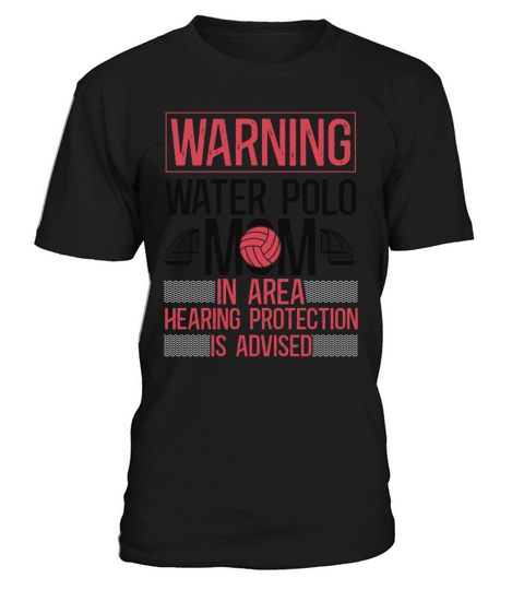 Water Polo Mom Vintage Warning T-Shirt Unisex