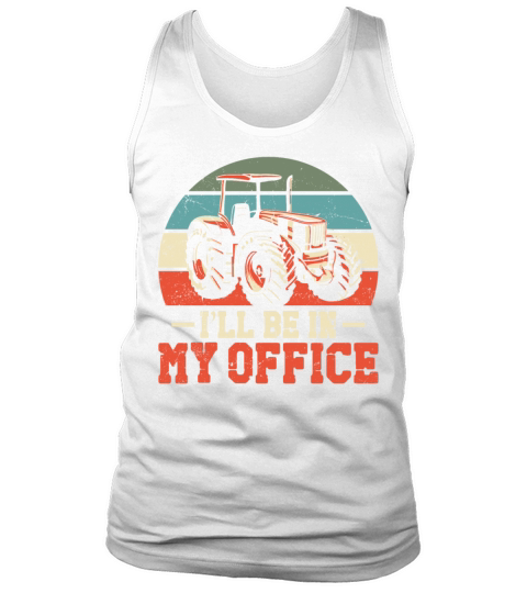 Farming Farmer Vintage Tractor Tank Top Unisex