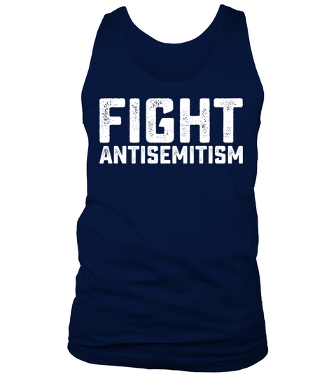 Fight Antisemitism Jewish Vintage Tank Top Unisex