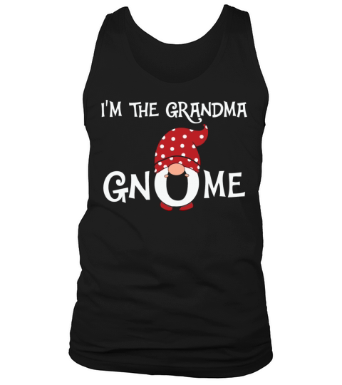 Grandma Gnome Christmas Matching Family Tank Top Unisex