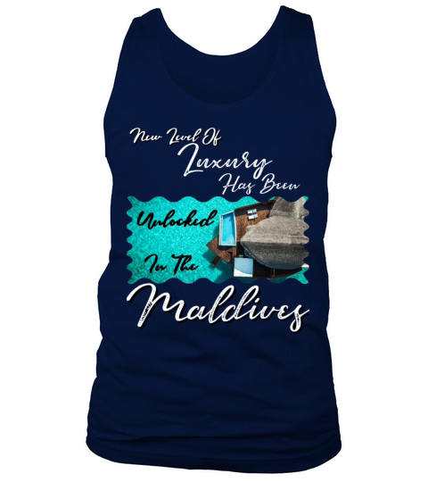 luxury has been unlocked in maldives-bungalow Tank Top Unisex