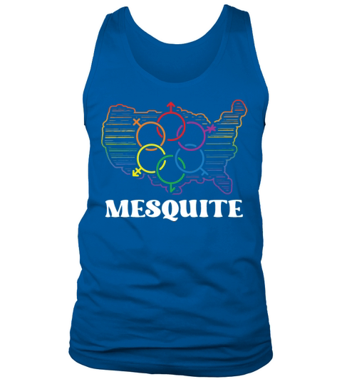 Mesquite Pride Flag Pride Month LGBTQ Flag LGBT Co Tank Top Unisex