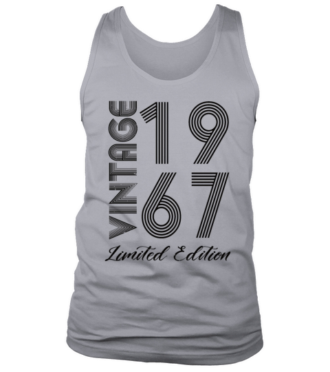 Vintage 1967 Vintage Birthday Retro Vintage Tank Top Unisex
