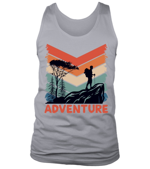 Vintage Mountains Climber Hiker Tank Top Unisex