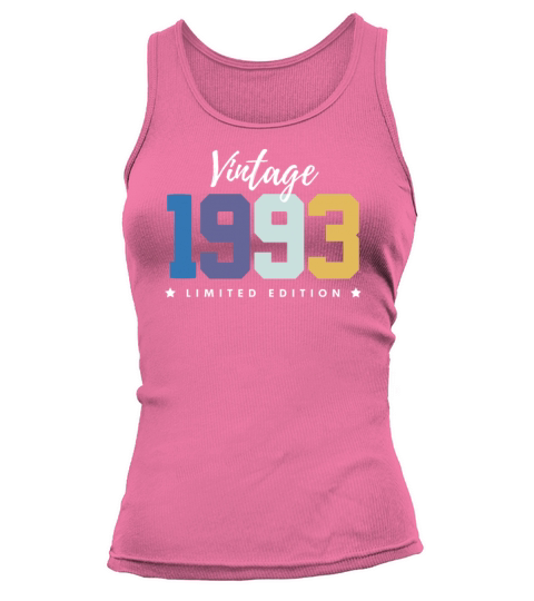 30 Years Vintage 1993 Retro 30th Birthday Tank top Woman