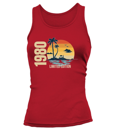 Birthday Limited Edition 1980 Tank top Woman