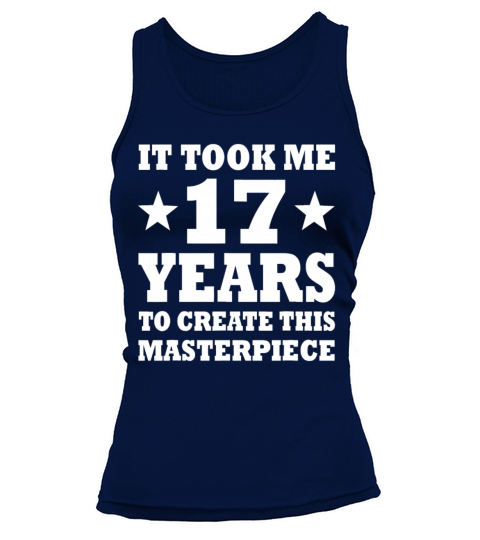 Funny 17th Birthday Gift For-17-Year Old Teens Boy Tank top Woman