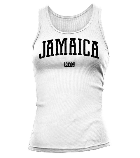 Jamaica New York City Vintage Tank top Woman