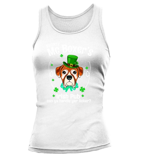 Shorty Mc Boxer Irish Pub Can Ya Handle Patrick Tank top Woman