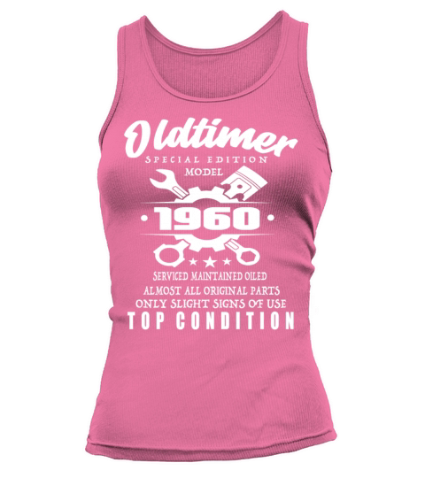 Vintage Special Edition Model 1960 Birthday Tank top Woman