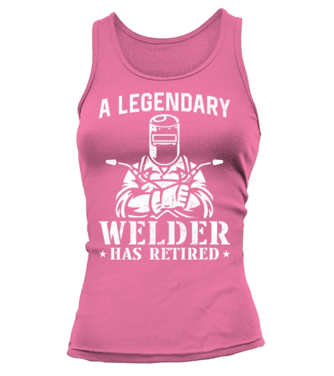 Welder Welding Retirement Vintage Tank top Woman