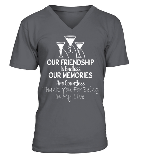 Our Friendship Our Memories V-Neck T-shirt