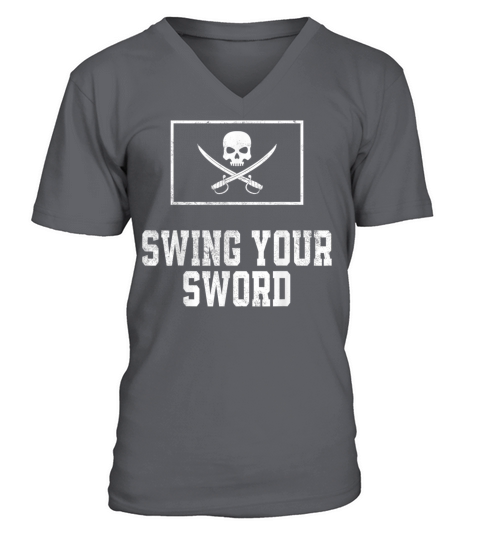 Swing Your Sword Vintage V-Neck T-shirt