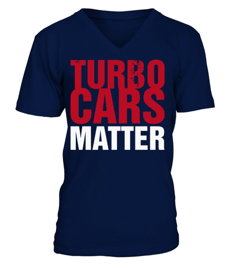 Turbo cars matter V-Neck T-shirt